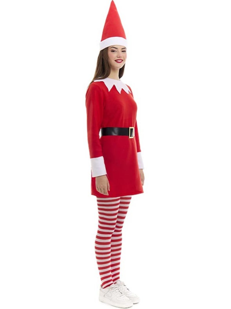 Costume d'elfe polaire avec robe et chapeau Multicolore - Kiabi