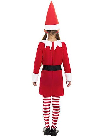 Costume d'elfe polaire avec robe et chapeau