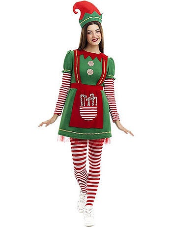 Costume d'elfe polaire en robe