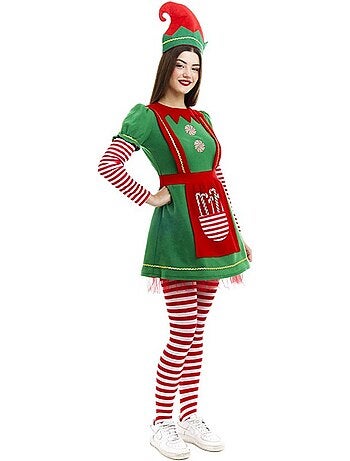 Costume d'elfe polaire en robe