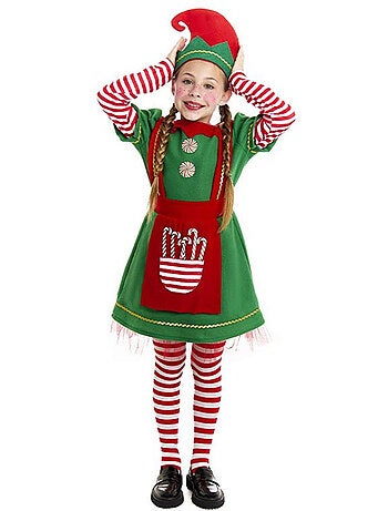 Costume d'elfe polaire en robe
