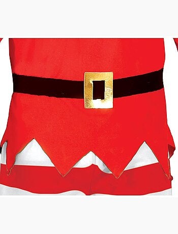 Costume d'elfe sur l'étagère de Noël