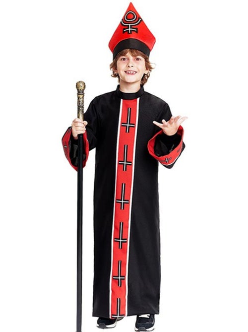 Costume d'évêque satanique avec étole - Kiabi
