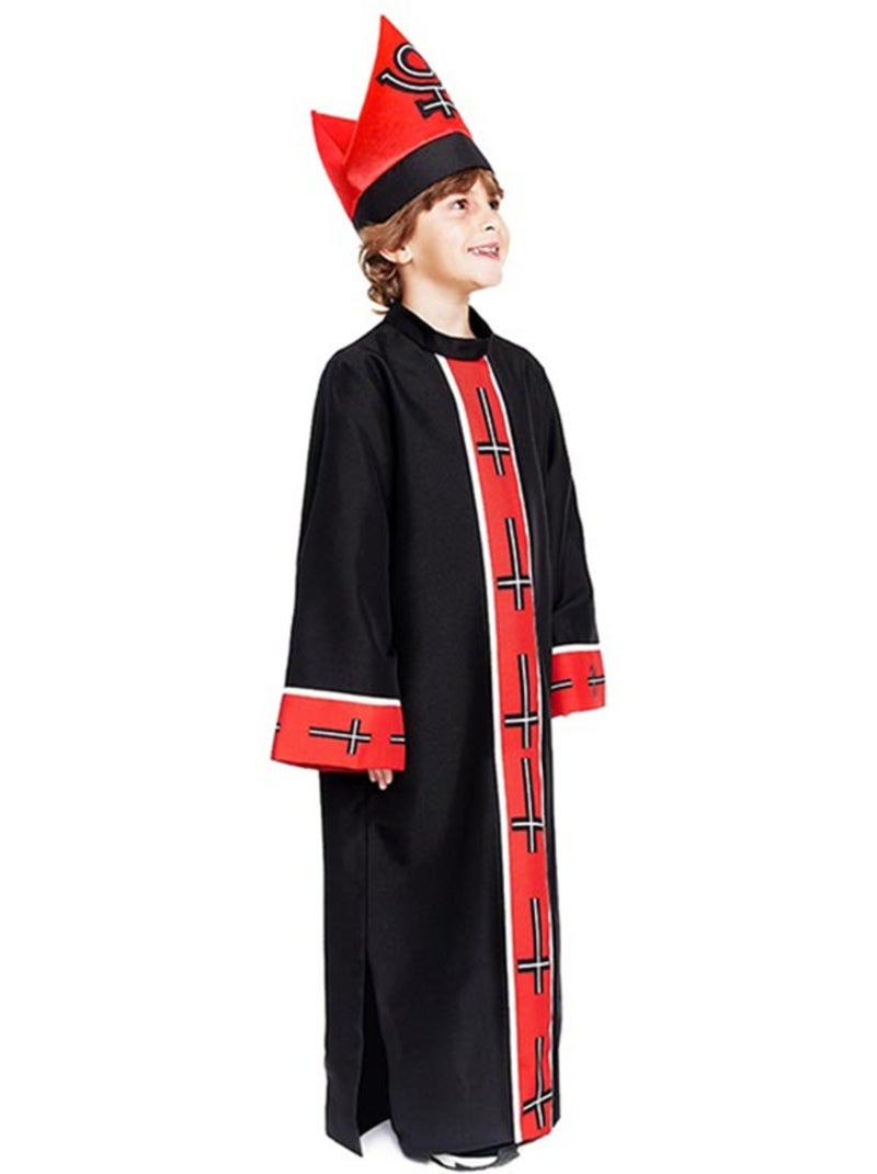 Costume d'évêque satanique avec étole Multicolore - Kiabi