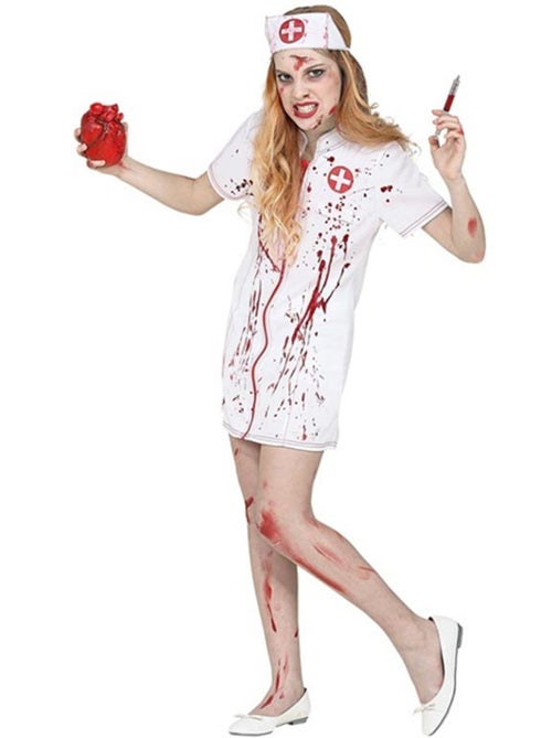 Costume d'infirmière zombie - Kiabi