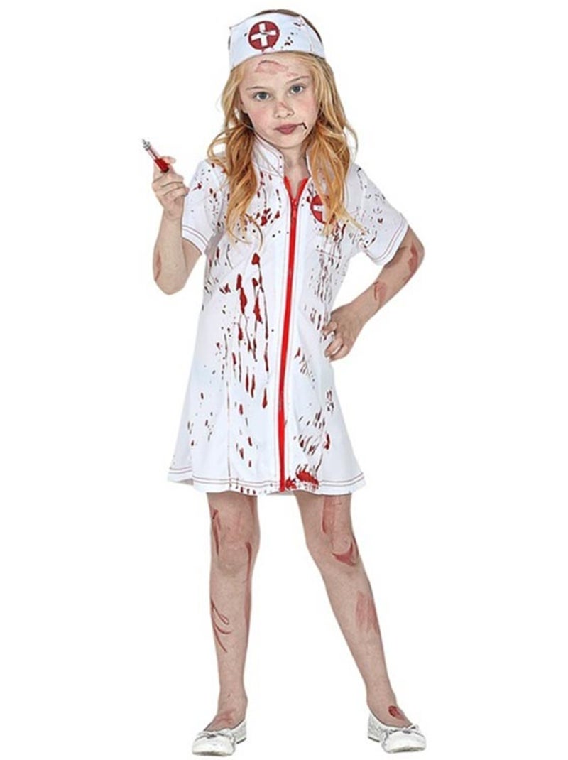 Costume d'infirmière zombie Multicolore - Kiabi