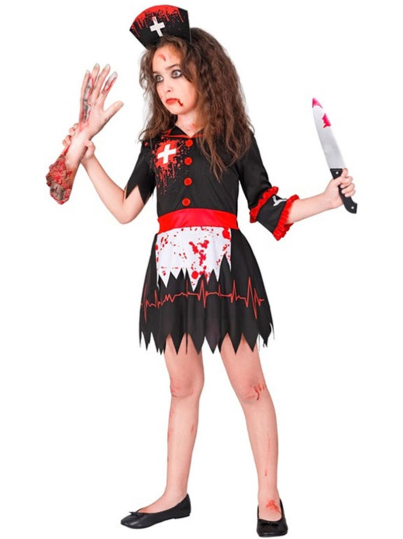 Costume d'infirmière zombie Multicolore - Kiabi