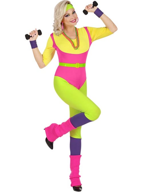 Costume d'instructrice d'aérobic des années 80 - Kiabi
