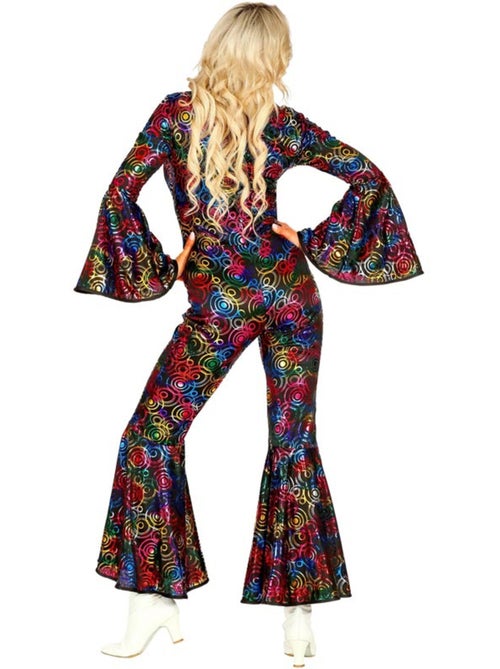 Costume disco des années 70 avec pantalon pattes d'éléphant - Kiabi