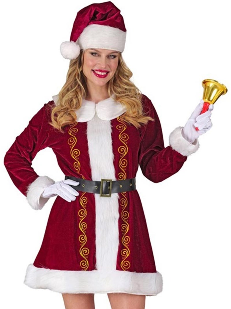 Costume élégant de Mère Noël Multicolore - Kiabi