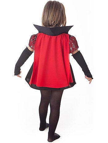 Costume élégant de vampire squelette avec cape