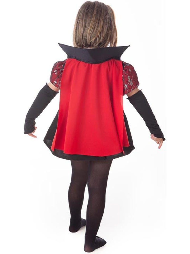 Costume élégant de vampire squelette avec cape Multicolore - Kiabi