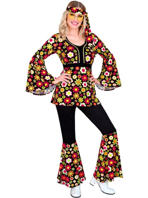 Costume hippie sombre des années 60 - Kiabi