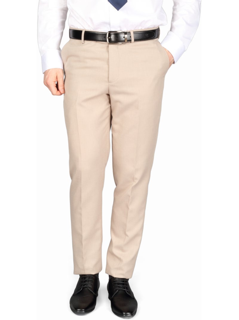 Costume jordan ville 2 pièces - Leader Mode Beige - Kiabi