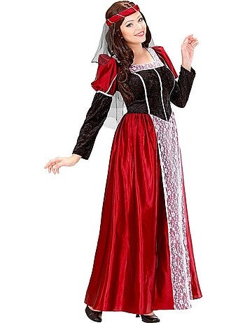 Costume médiéval castillan de dame