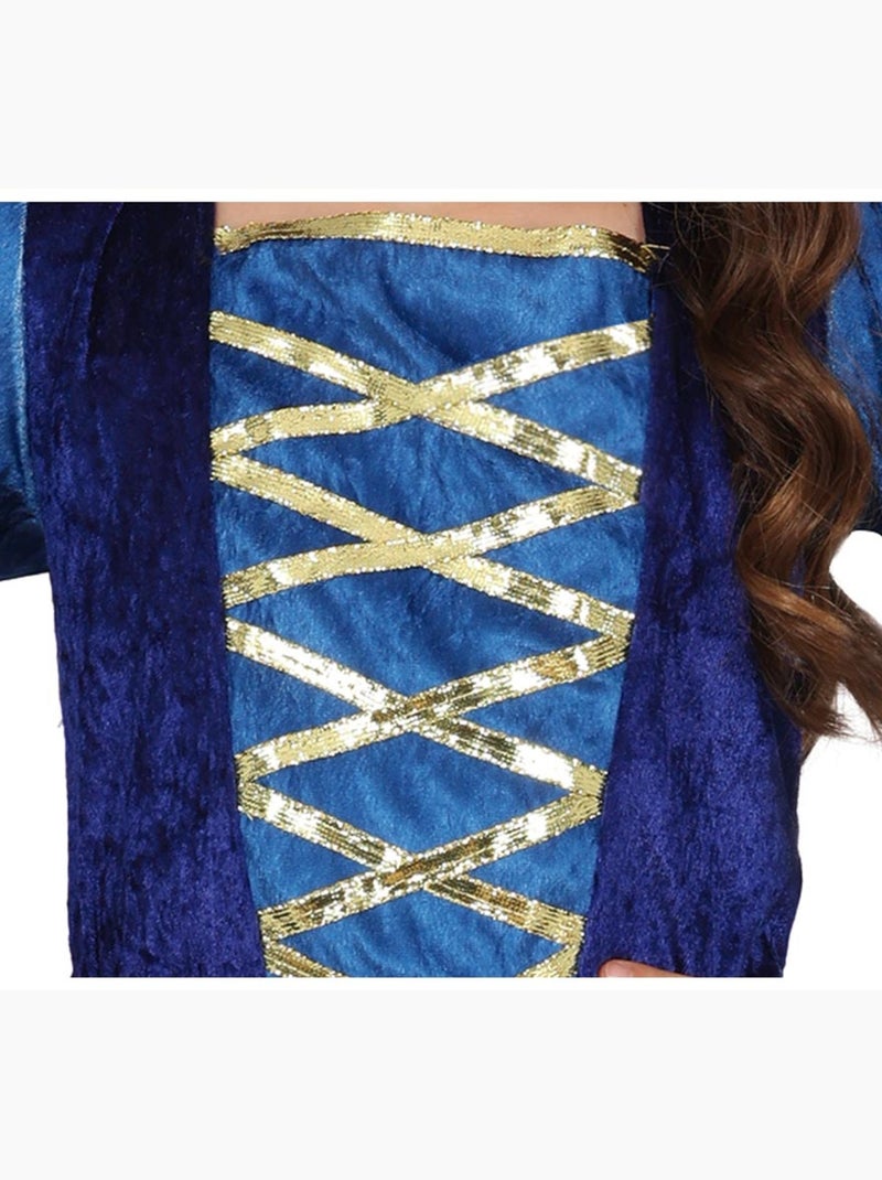 Costume médiéval de princesse ou de noble Multicolore - Kiabi