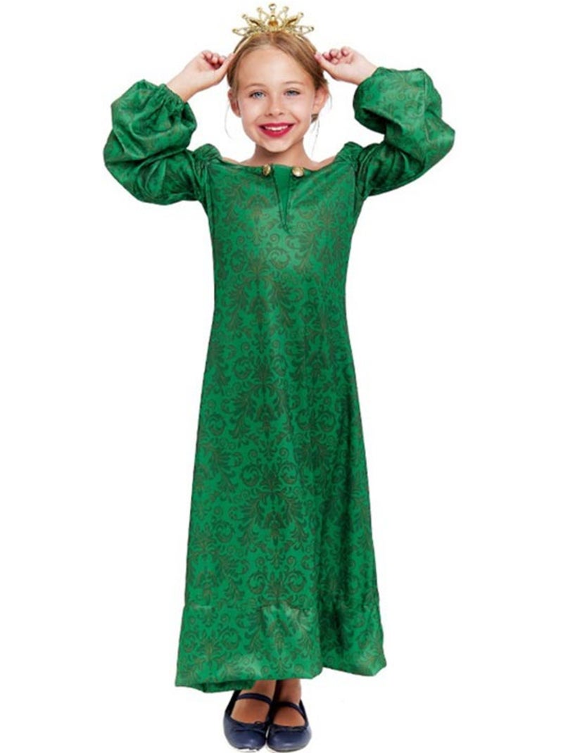 Costume médiéval imprimé pour dame Multicolore - Kiabi