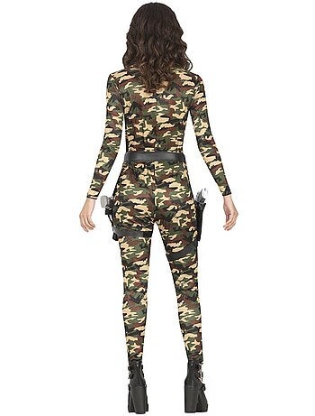 Costume militaire de soldat camouflage