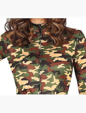 Costume militaire de soldat camouflage
