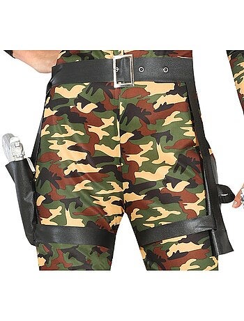 Costume militaire de soldat camouflage