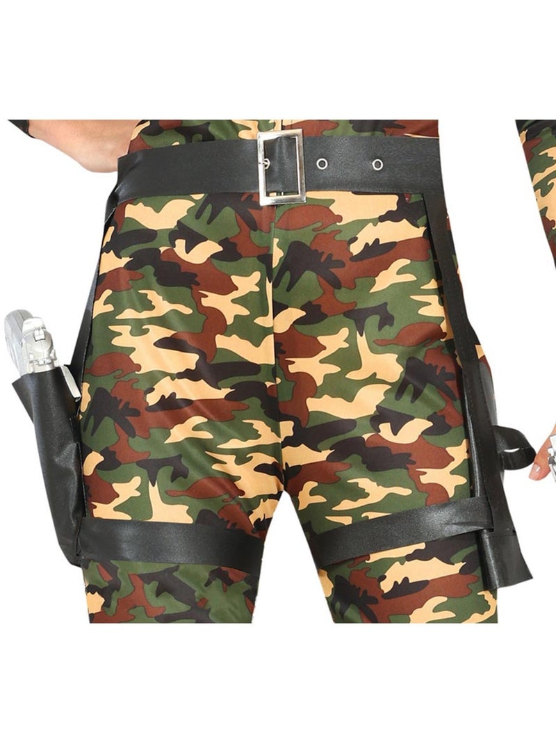 Costume militaire de soldat camouflage Multicolore - Kiabi