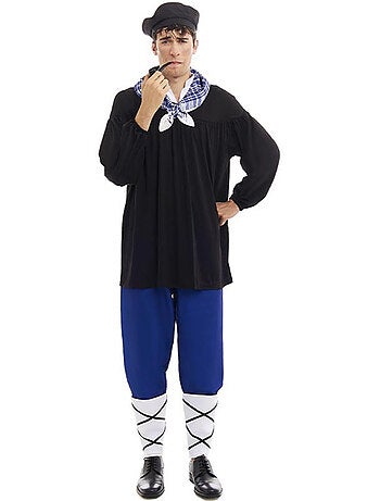 Costume Olentzero avec écharpe