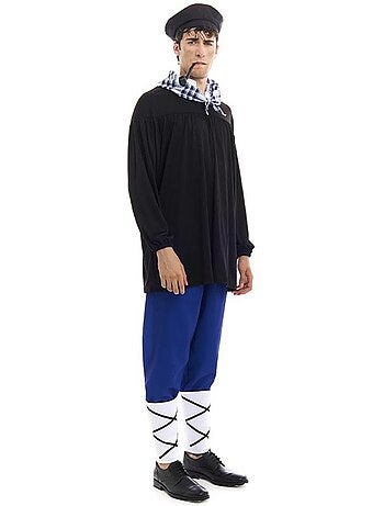 Costume Olentzero avec écharpe