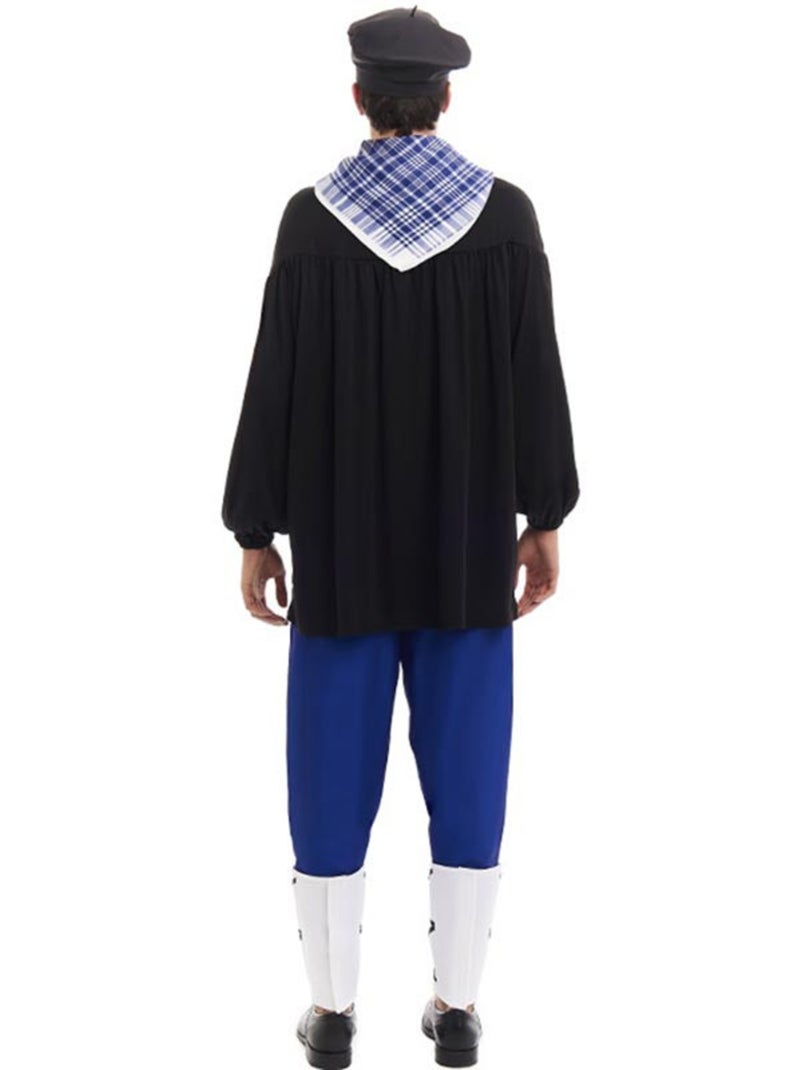 Costume Olentzero avec écharpe Multicolore - Kiabi