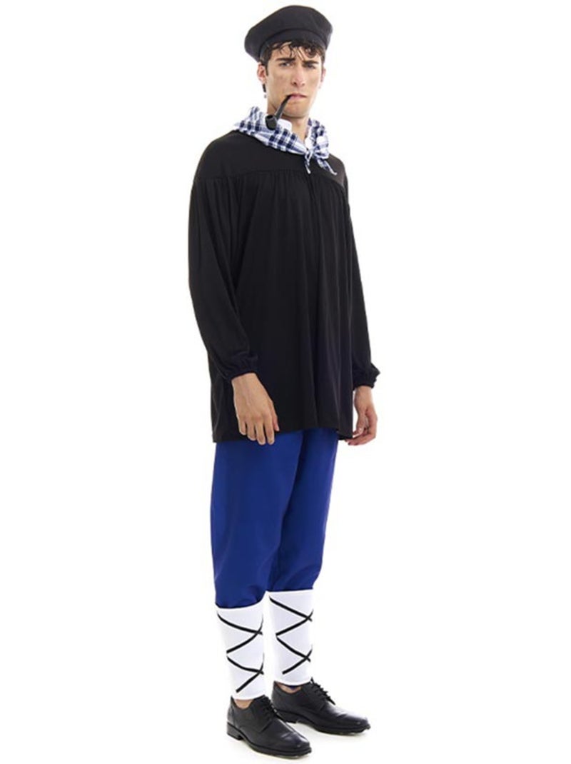 Costume Olentzero avec écharpe Multicolore - Kiabi
