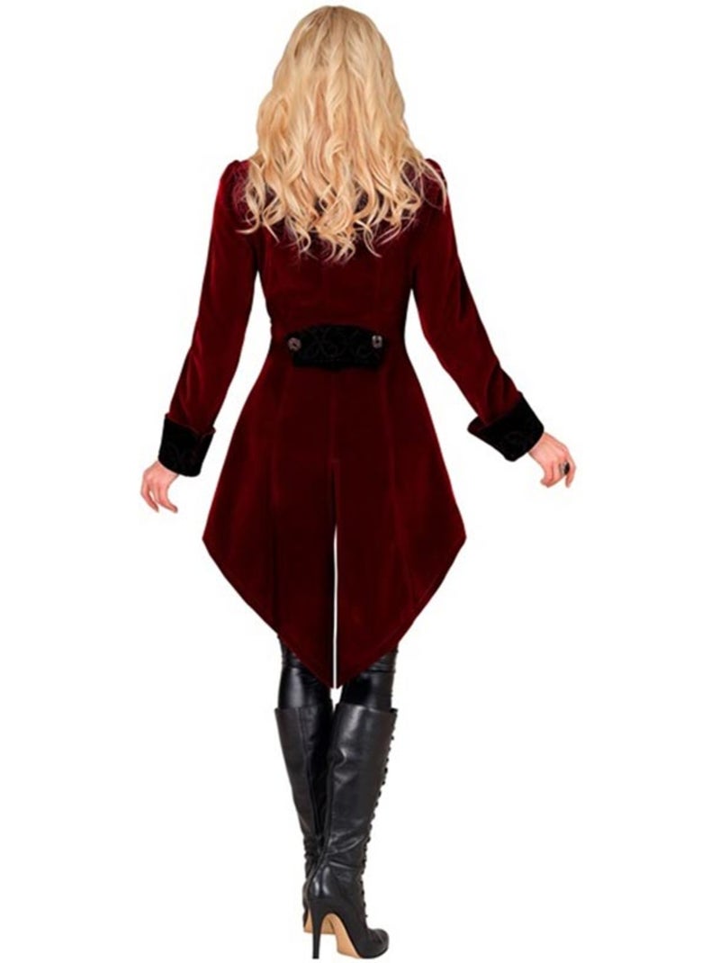 Costume ou manteau gothique en velours bordeaux Multicolore - Kiabi