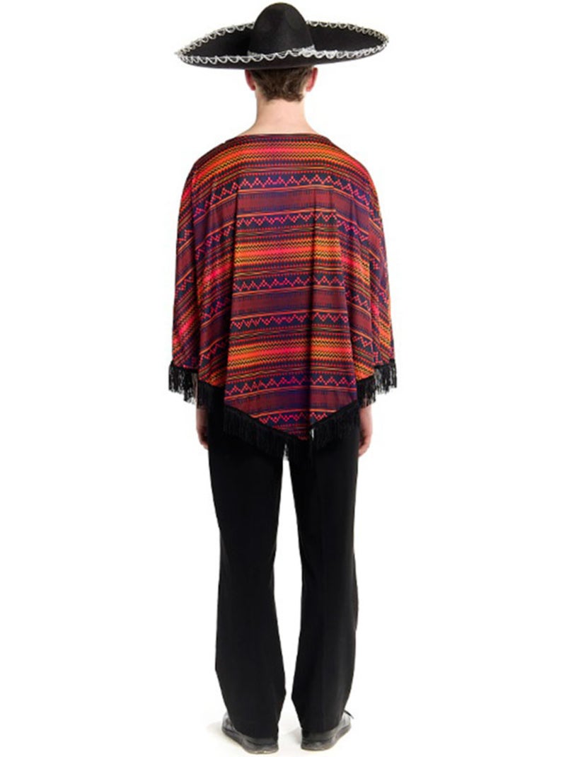Costume ou poncho mexicain de Catrina Multicolore - Kiabi