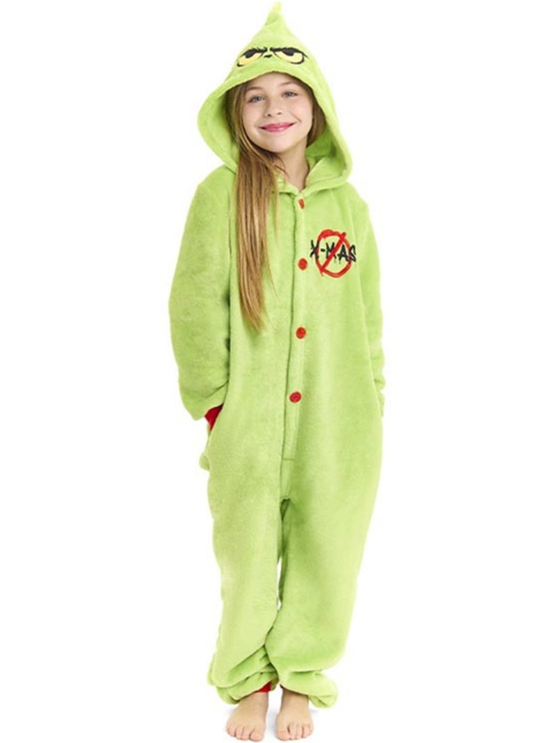 Costume ou pyjama d'elfe de Noël Multicolore - Kiabi