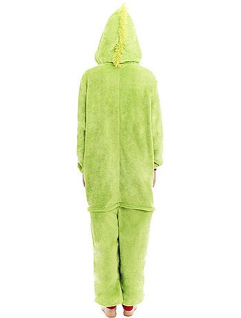 Costume ou pyjama d'elfe de Noël