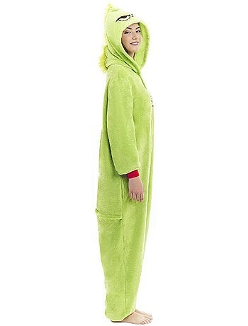 Costume ou pyjama d'elfe de Noël