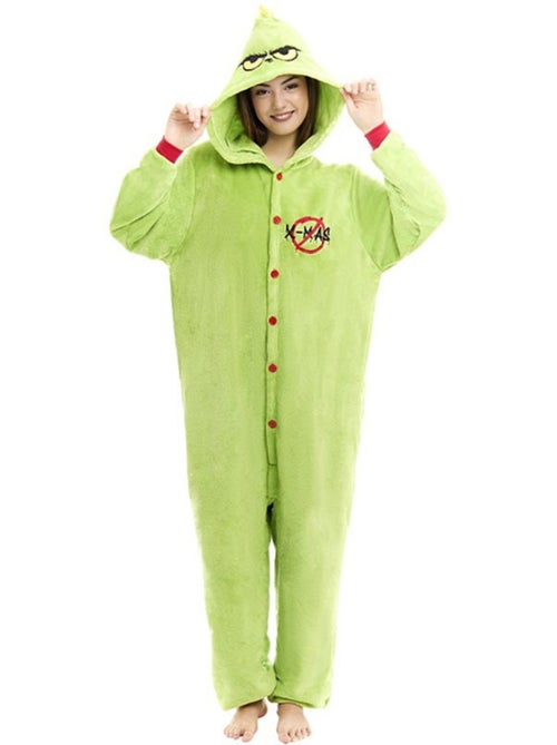 Costume ou pyjama d'elfe de Noël - Kiabi