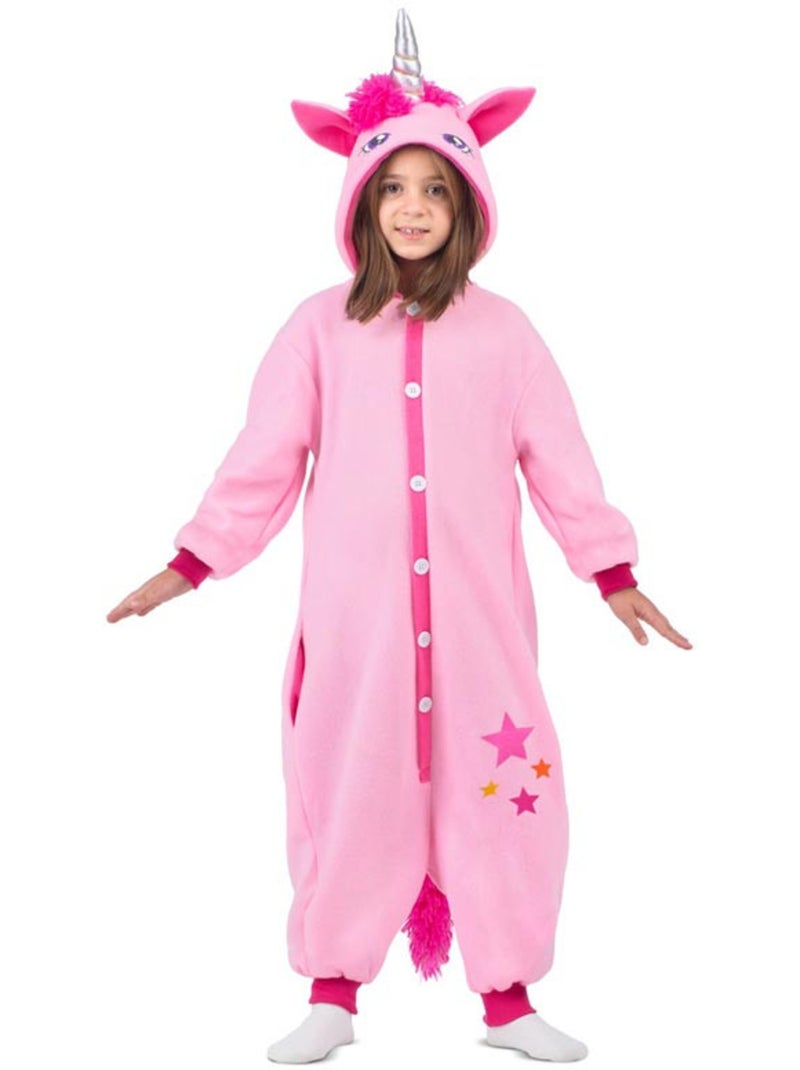Costume ou pyjama licorne à capuche Multicolore - Kiabi