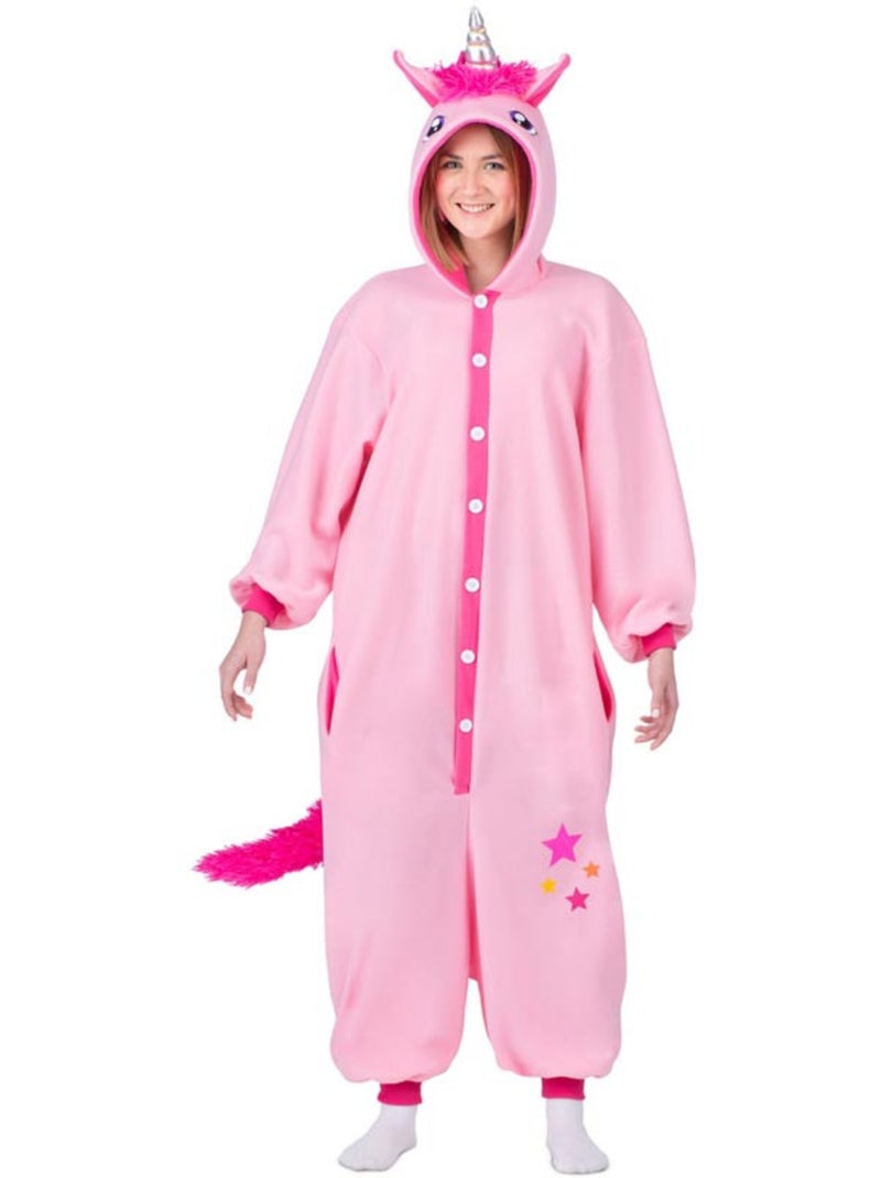 Costume ou pyjama licorne à capuche Multicolore - Kiabi