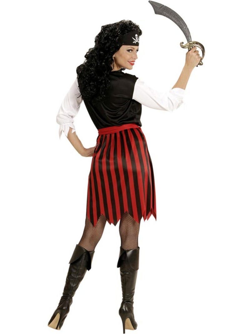 Costume rayé de pirate des Caraïbes Multicolore - Kiabi