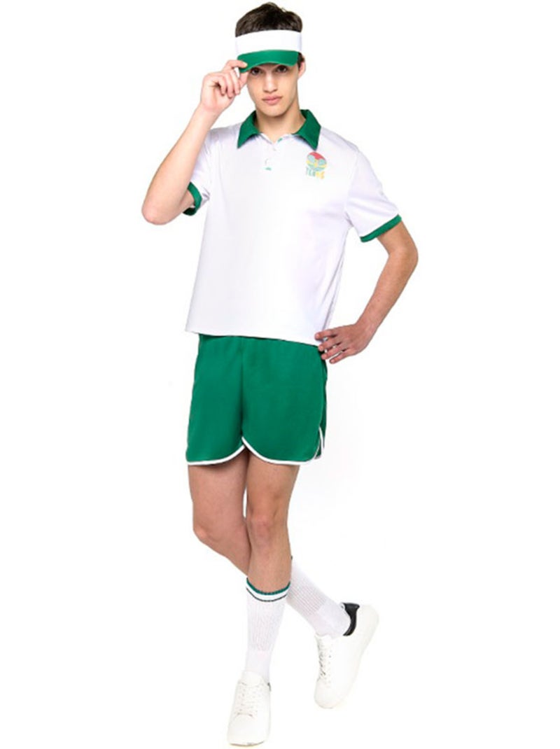 Costume rétro de joueur de tennis Multicolore - Kiabi