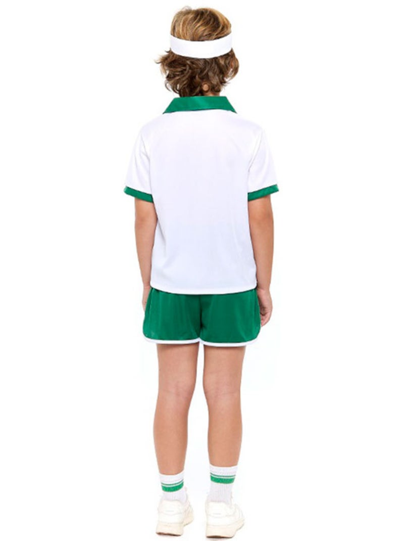 Costume rétro de joueur de tennis Multicolore - Kiabi