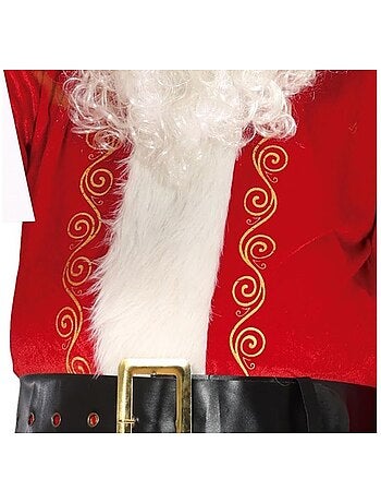 Costume traditionnel de Père Noël avec chapeau