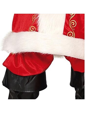 Costume traditionnel de Père Noël avec chapeau
