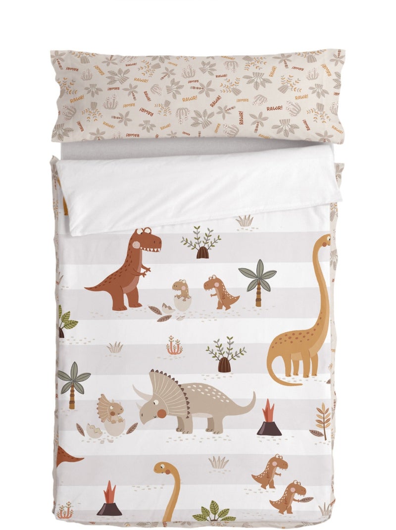 Couchage prêt à dormir Dino family "Happyfriday" Multicolore - Kiabi