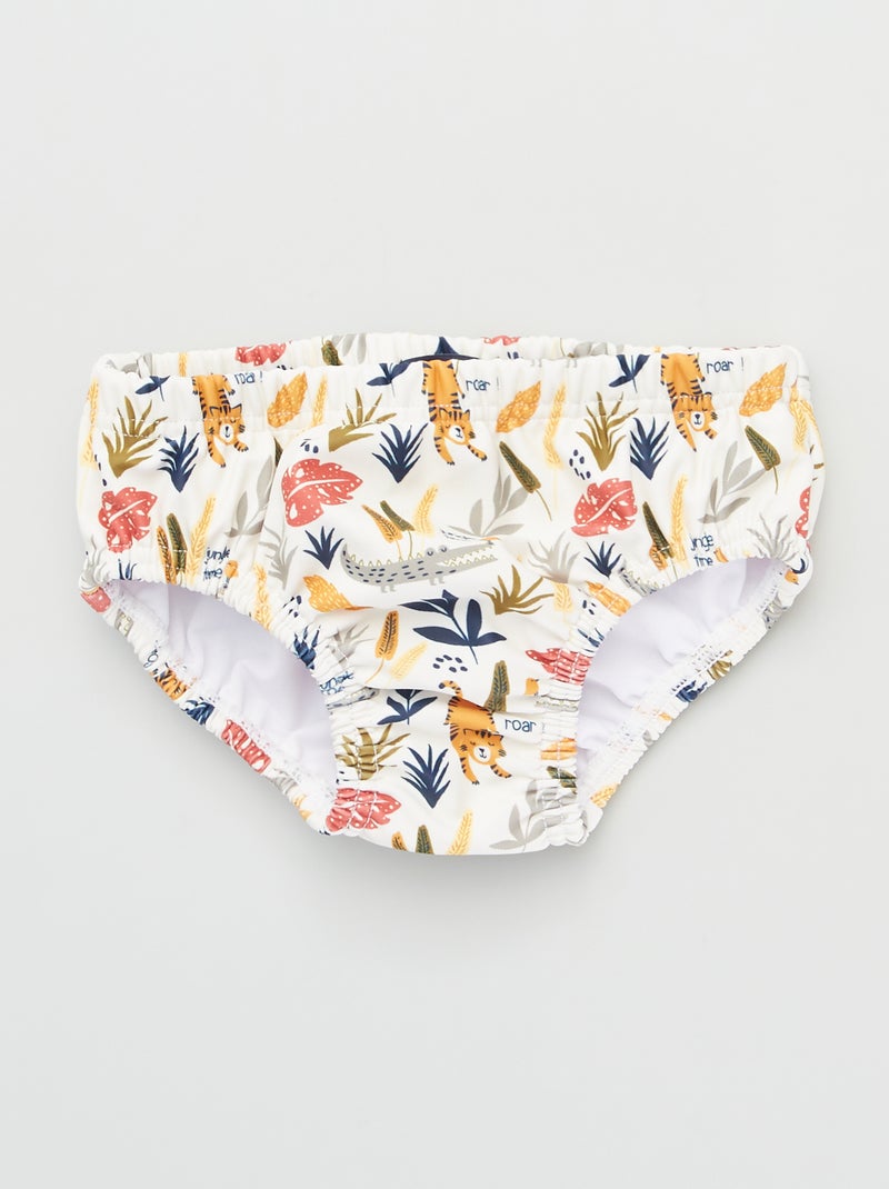 Couche de bain lavable et réutilisable Blanc - Kiabi