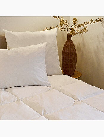 Couette chaude duvet et plumettes