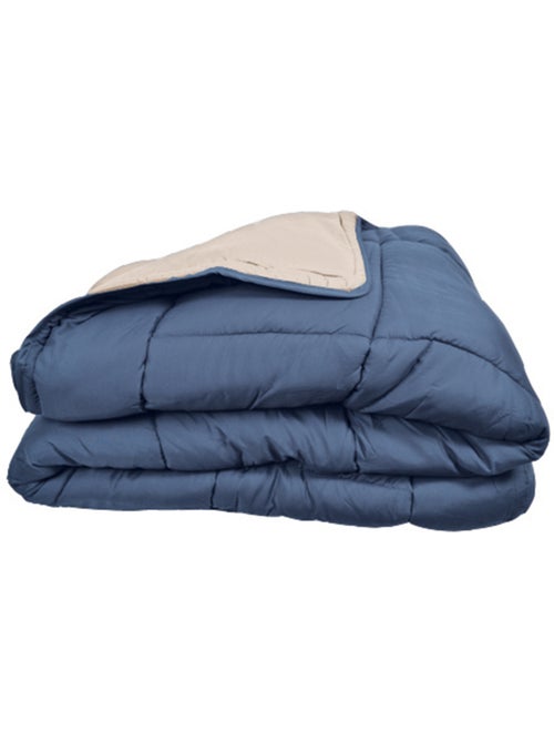Couette chaude microfibre bicolore 400 gr/m2 - Kiabi Couette chaude microfibre bicolore 400 gr/m2 - Kiabi
