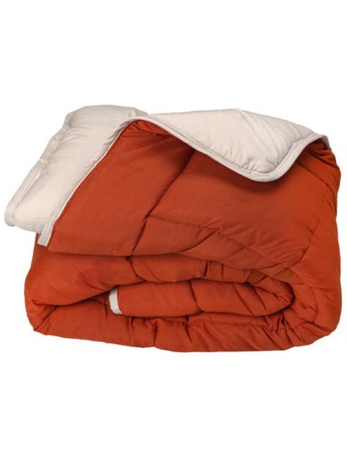 Couette chaude microfibre bicolore 400 gr/m2 - Kiabi Couette chaude microfibre bicolore 400 gr/m2 - Kiabi