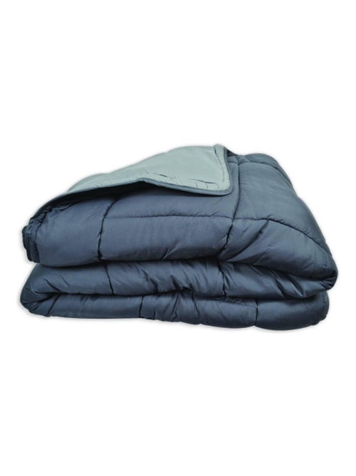Couette chaude microfibre bicolore 400 gr/m2 - Kiabi Couette chaude microfibre bicolore 400 gr/m2 - Kiabi