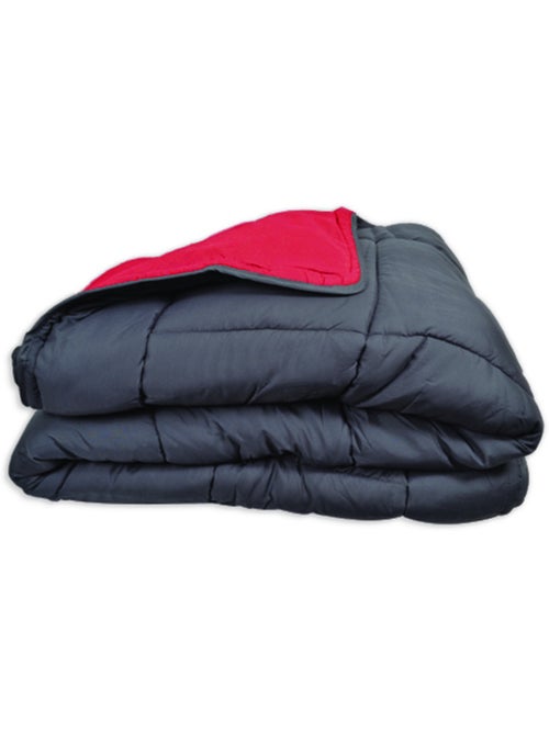 Couette chaude microfibre bicolore 400 gr/m2 - Kiabi Couette chaude microfibre bicolore 400 gr/m2 - Kiabi