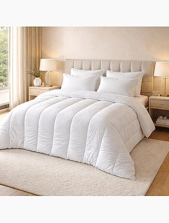 Couette chaude respirante premium 533 g/m² traitement anti acarien